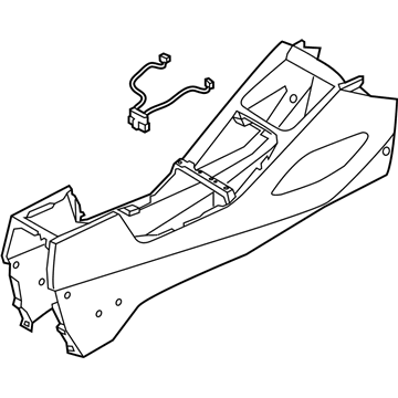 Kia 84611A7000DFR Console-Floor