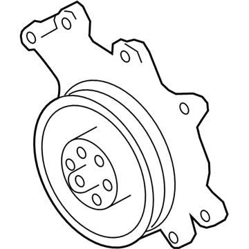 Infiniti 21010-4HK0D PUMP ASSY-WATER