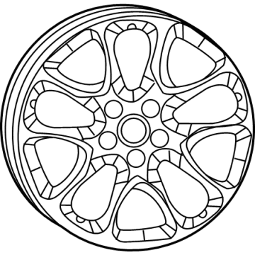 Mopar 68503020AA ALUMINUM