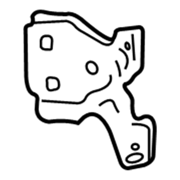 Mopar 55177030AE Rear Door Hinge