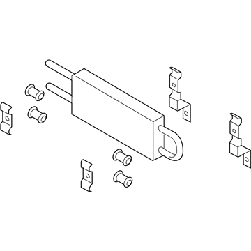 Infiniti 49790-JU40A Oil Cooler Assembly - Power Steering