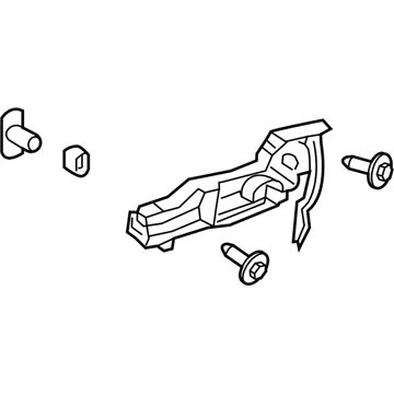 Toyota 69204-07020 Handle Base
