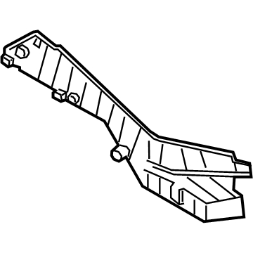 BMW 51-43-7-316-265 Trim Panel, Trunk, Top, Left