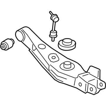 Hyundai 55210-S1051 Arm Complete-RR LWR, LH