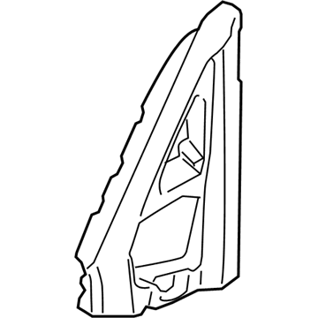 BMW 51-33-7-153-795 Seal, Outer Left Mirror Triangle