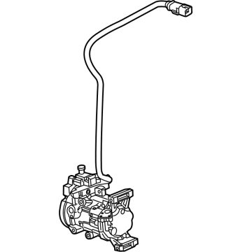 Honda 38800-5RD-A01 COMPRESSOR ASSY