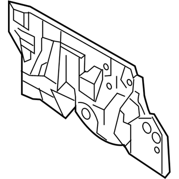 Toyota 55101-52500 Dash Panel