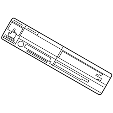 Toyota 74528-0E020 Caution Label