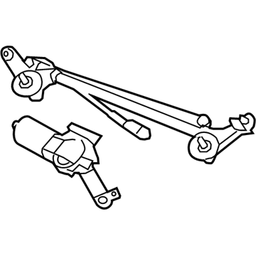 Infiniti 28800-JK61A WIPER Assembly Windshield