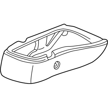 Honda 83320-S10-A00ZA Cover, Center (Lower) *NH293L*(LH) (SEAGULL GRAY)