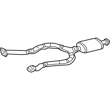 Lexus 17410-50210 Front Exhaust Pipe Assembly