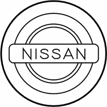 Nissan 40343-5Y700 Wheel Center Caps