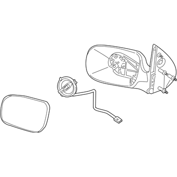 GM 15935753 Mirror Assembly