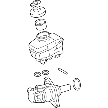 Lexus 47201-53320 CYLINDER SUB-ASSY, B