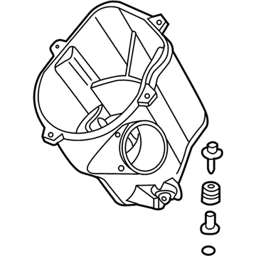 Honda 17201-PZD-A00 Case Assy., Air Cleaner