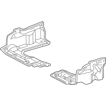 Toyota 51420-01010 Under Cover