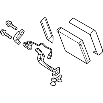 Nissan 27410-6JR0B EVAPORATOR