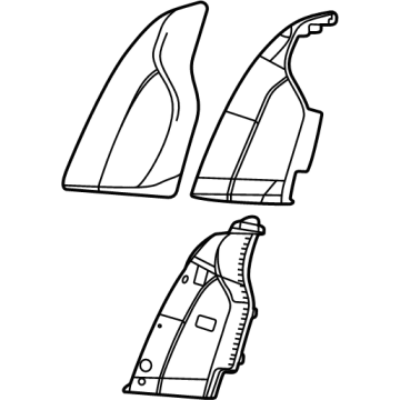 GM 84707919 Bolster