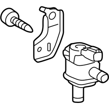 Lexus 25860-37020 Valve Assy, Vacuum Switching