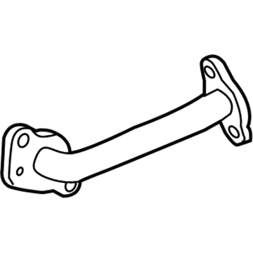 Toyota 25610-37012 Pipe Assembly, EGR