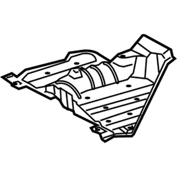 Toyota 77641-21020 Tank Shield