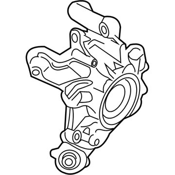 BMW 33-30-6-865-662 Wheel Carrier, Rear Right