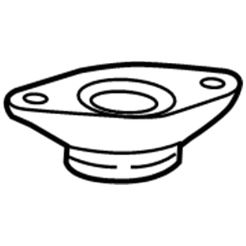 Honda 52670-TBF-A02 Mt Rubber Complete, Rear