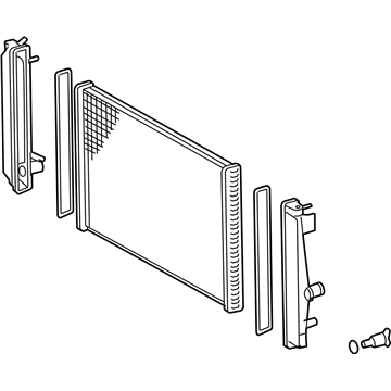 Toyota 16400-28591 Radiator Assembly