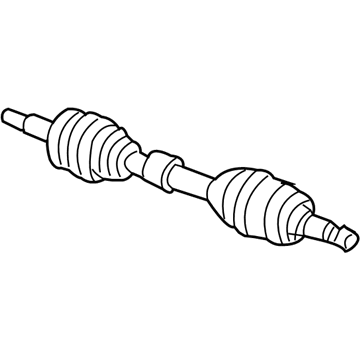 Mopar 68068672AA Front Drive Shaft