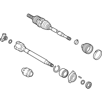 Toyota 43420-48180 Axle Assembly