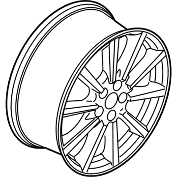 Ford KJ7Z-1007-C Wheel, Alloy