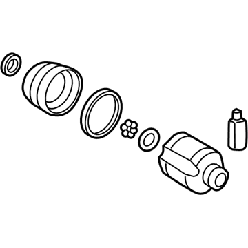 Kia 495821W100 Joint Kit-Front Axle Differential