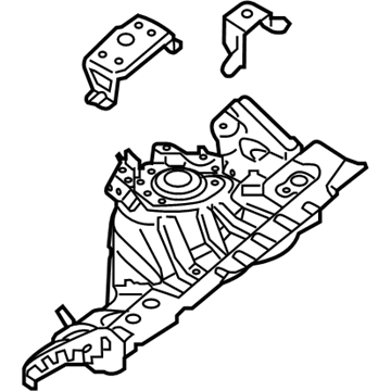 Toyota 53702-WB001 Apron Assembly