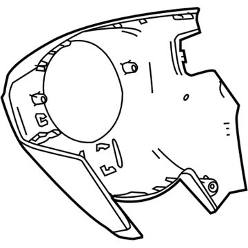 GM 22973074 Rear Shroud