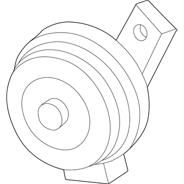 Ford 4C3Z-13832-AA Horn