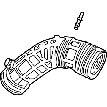 Honda 17228-RAD-L60 Tube, Air Flow