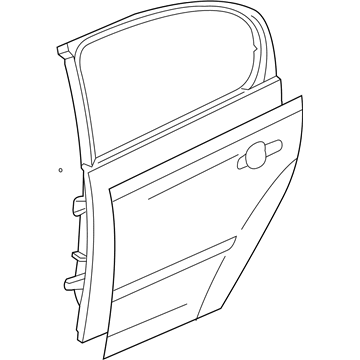 GM 25830159 Door Shell