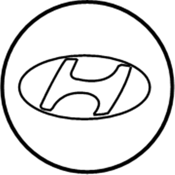 Hyundai 52960-2E620 Aluminium Wheel Hub Cap Assembly