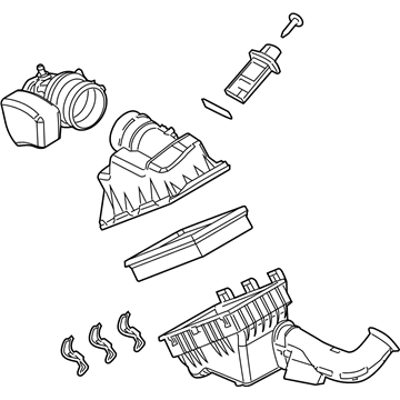 Ford AE5Z-9600-E Air Cleaner Assembly