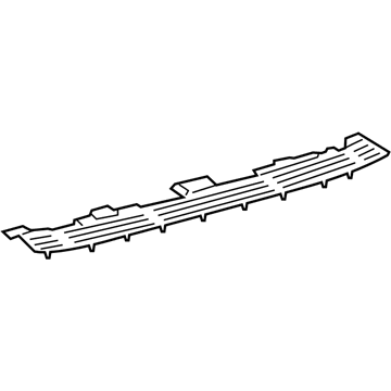 Lexus 52162-60060 Plate, Rear Bumper, No