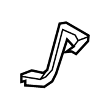 Lexus 52155-60100 Support, Rear Bumper Side