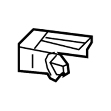 Mopar 55275843AB STRIKER-Hood Latch