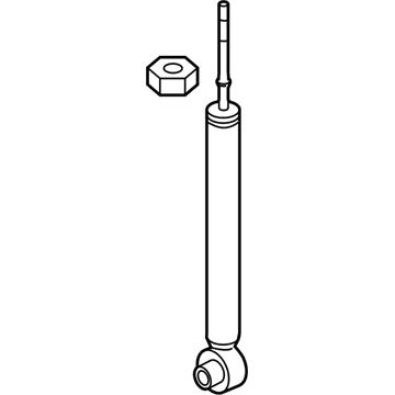 Nissan E6210-1GR0A ABSORBER Kit-Shock, Rear