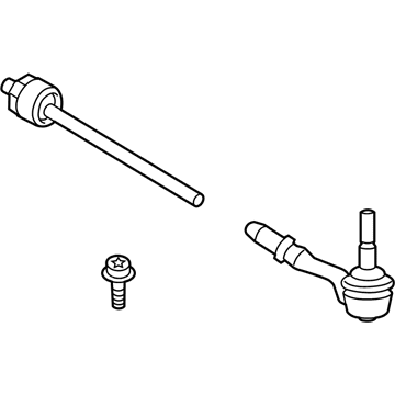 BMW 32-10-7-885-135 LEFT TIE ROD