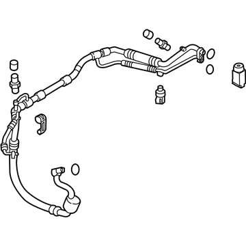 Hyundai 97775-H9170 Tube Assembly-Suction & Liquid