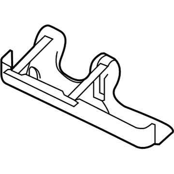 Nissan 551A7-4BA0A Deflector-Rear Suspension Link, LH