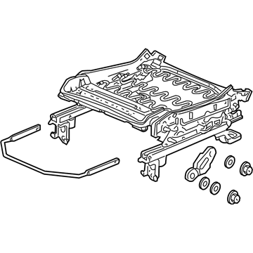 Honda 81536-SCV-A51 Frame, L. FR. Seat Cushion