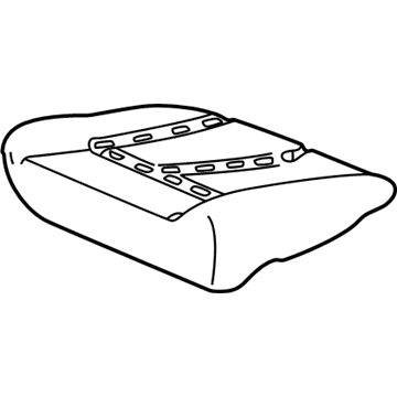 GM 22721871 Pad Asm, Driver Seat Cushion (W/ Wire)