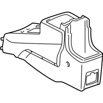 Toyota 58901-42040-E0 Box Sub-Assy, Console, Rear