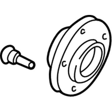 Hyundai 52750-26000 Rear Wheel Hub Assembly